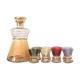 Carafe and 6 glasses 50/60