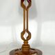 Lampe de table en bois italien vintage des années 50