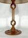 Lampe de table en bois italien vintage des années 50