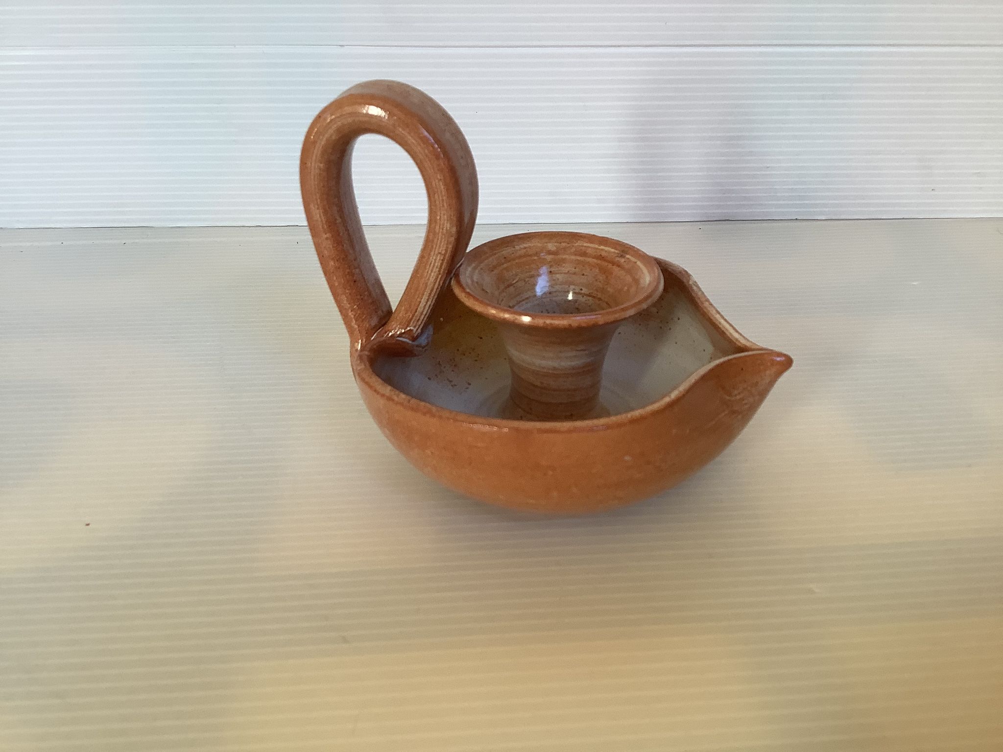 Ceramic candlestick