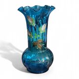 Art Nouveau glass vase