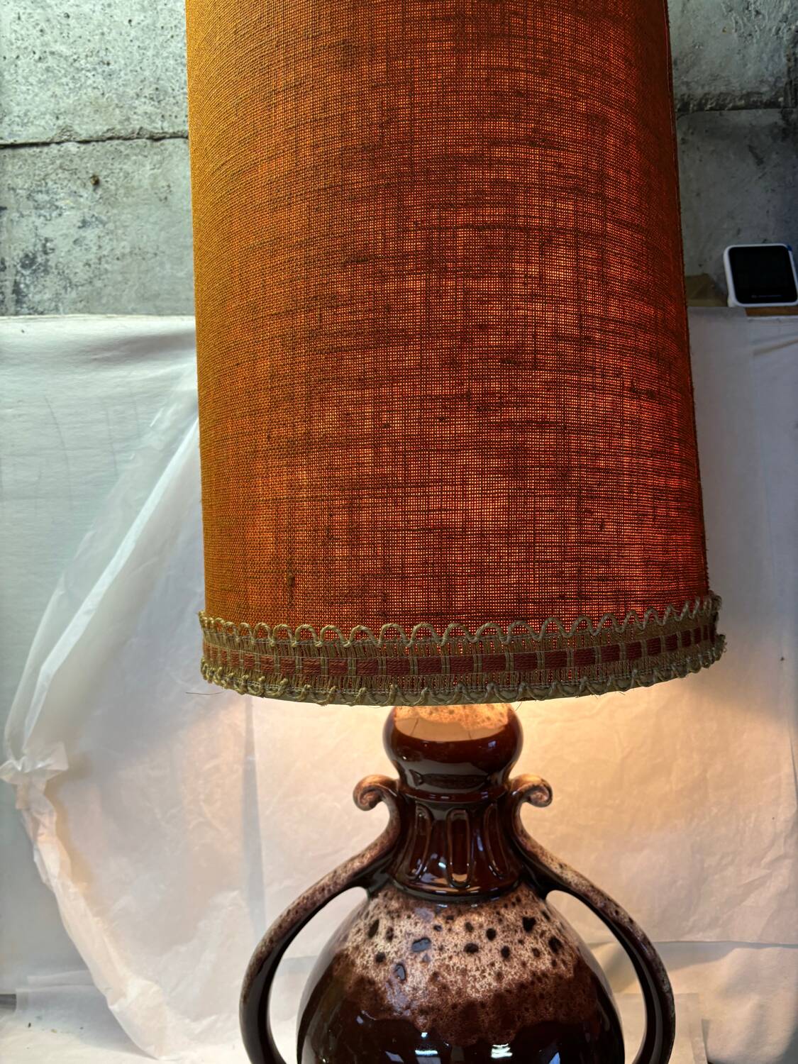 Vintage ceramic lamp