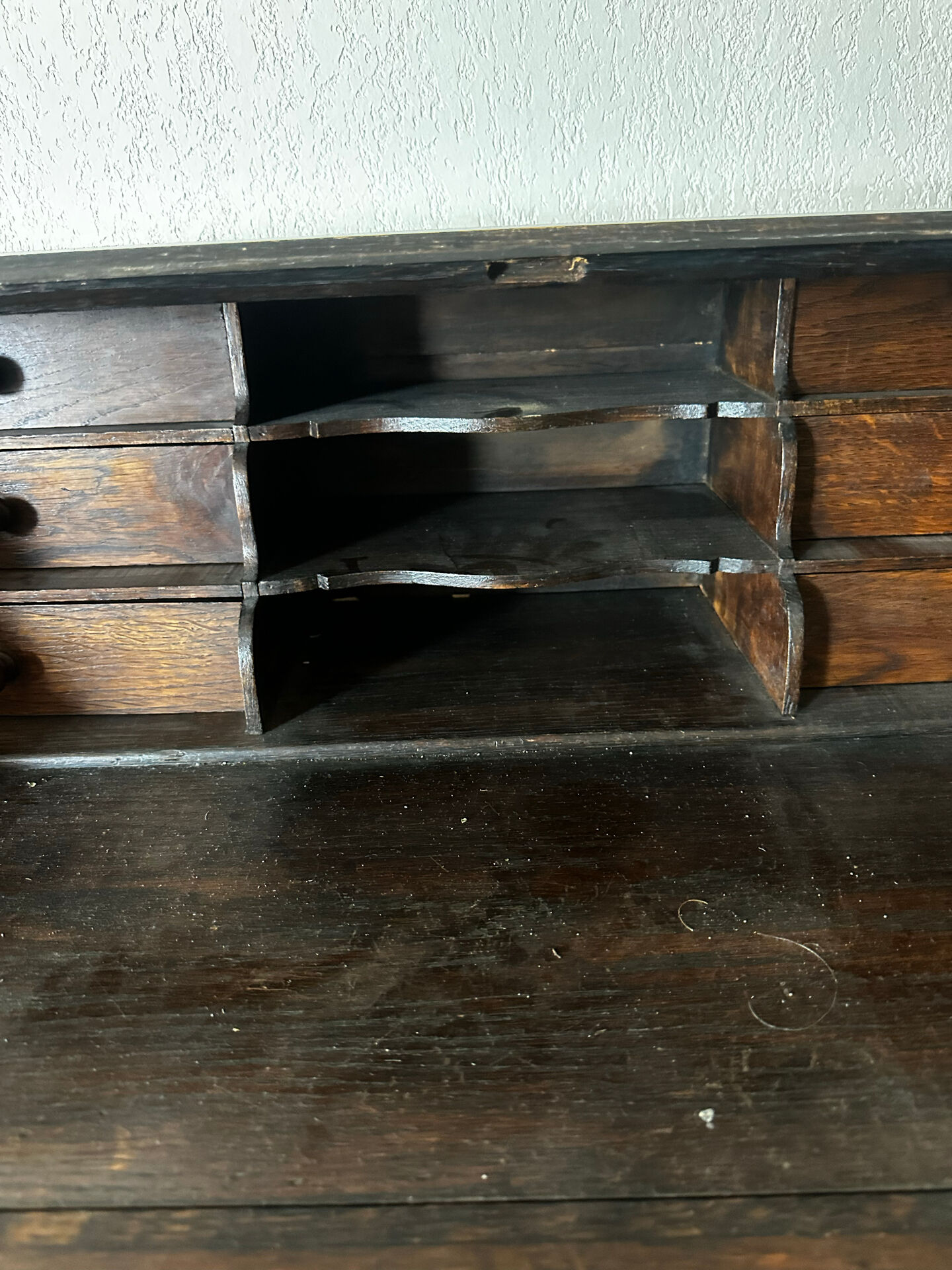 French Louis XV Style Slant-Front Secretary Desk
