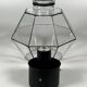 1960s 1970s Ceiling Lamp by Glashütte Limburg Germany Space Age Design