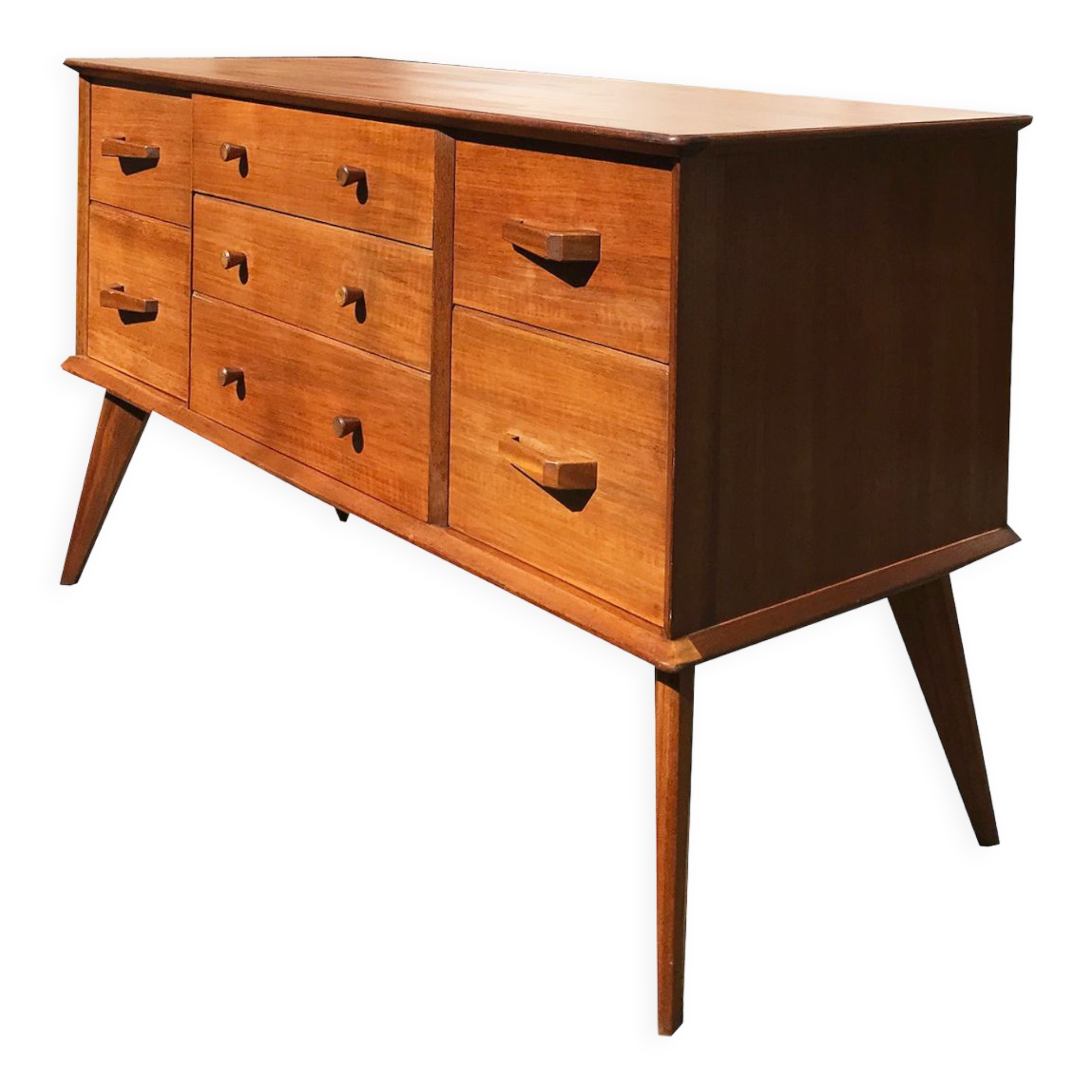 Alfred Cox walnut row - 1950