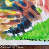 Pierre Lacroux (1909-1993) Gouache on paper 24 x 32 cm - from 1989 - (315)