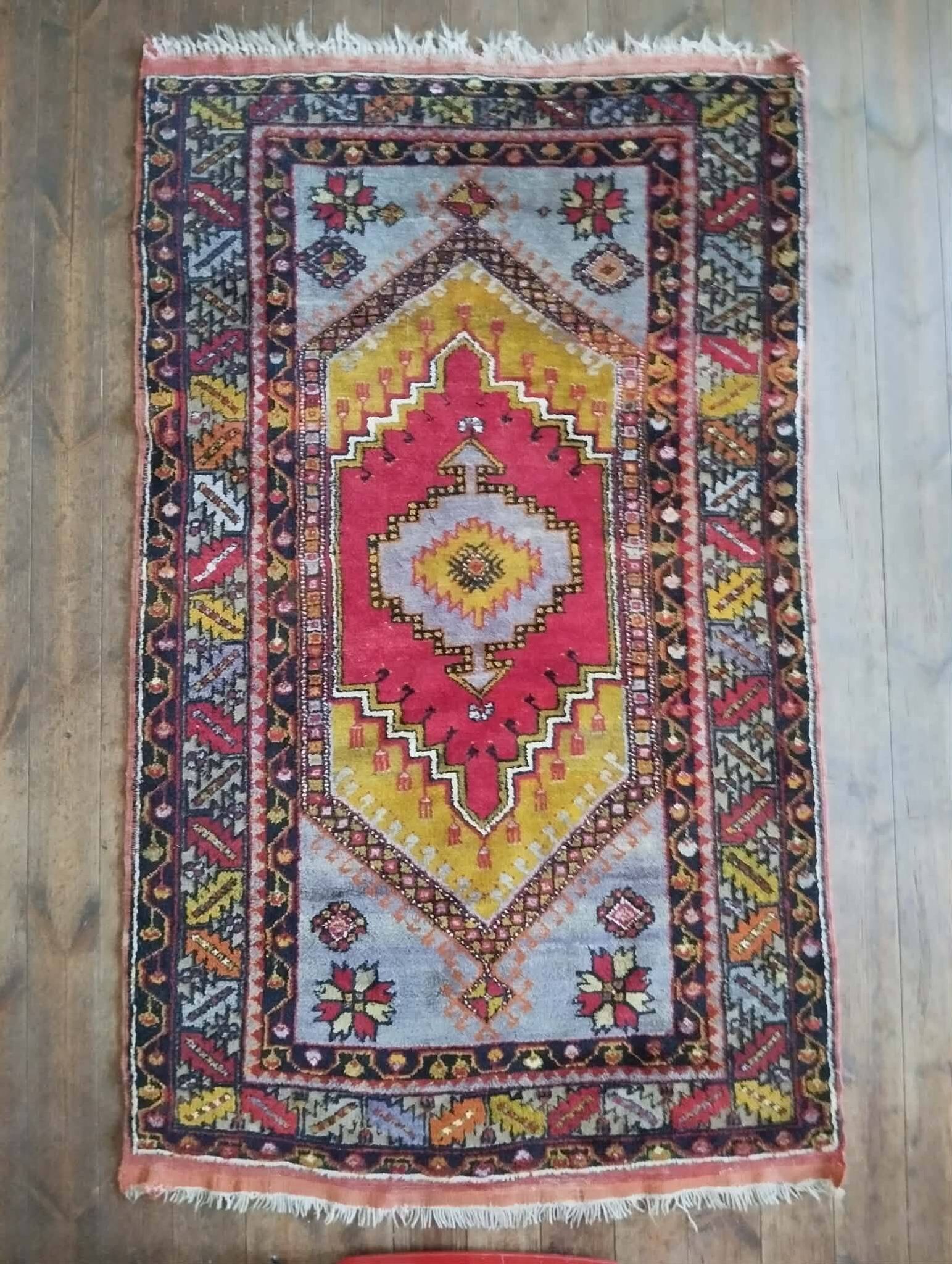 Tapis anatolien Yahyahli fait main 175x110cm