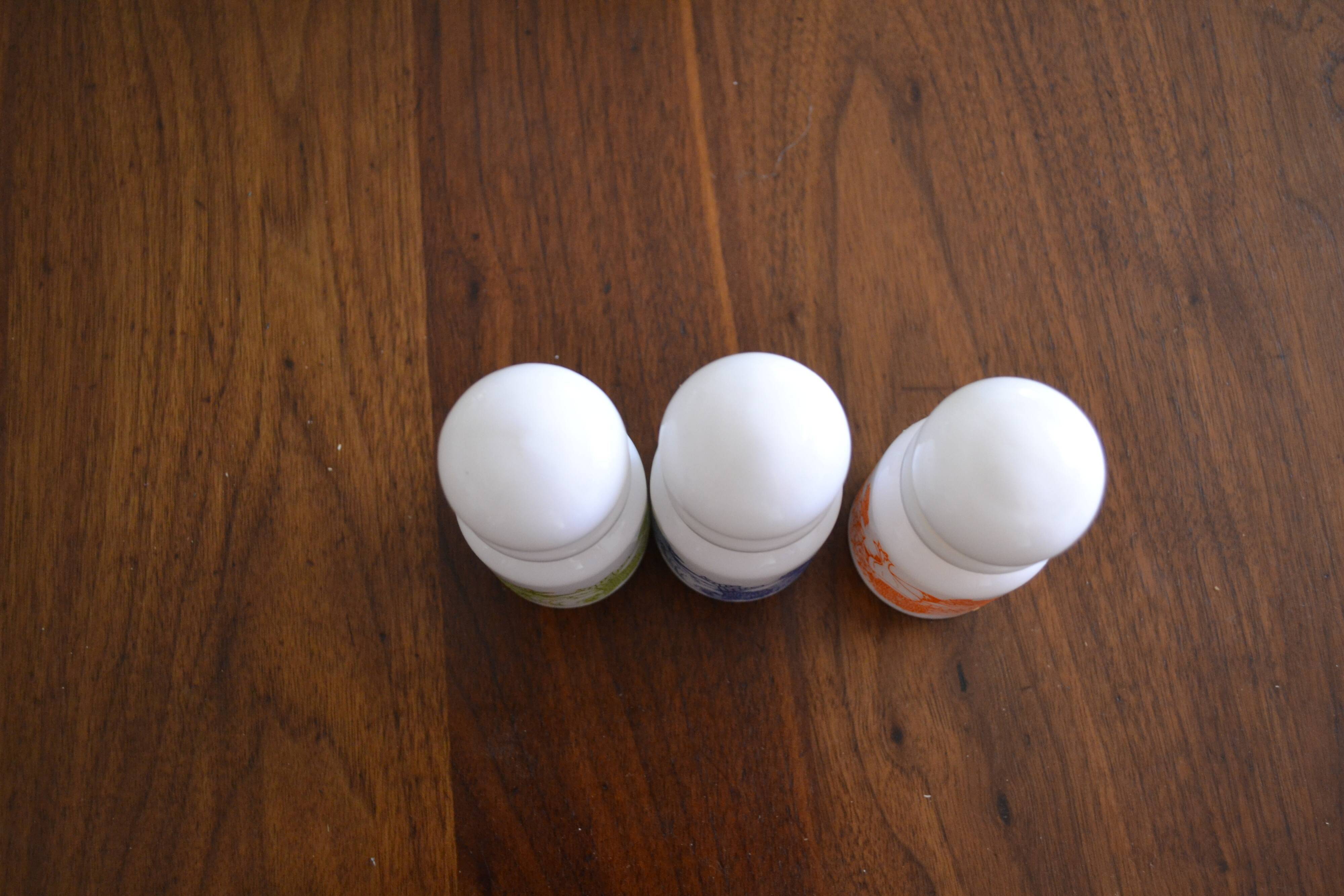 Lot de 3 pots à épices