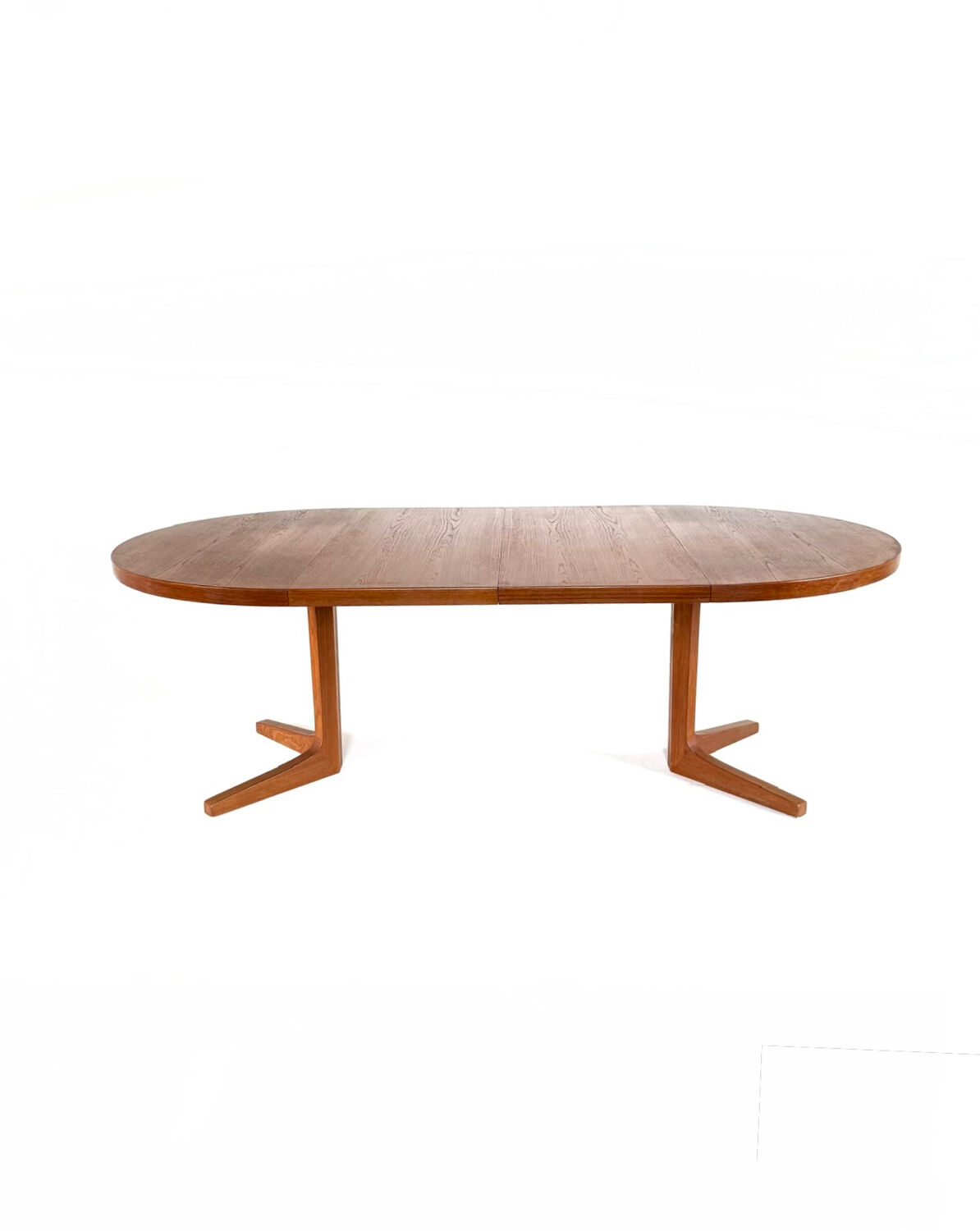 Table danoise en teck extensible vintage des années 60
