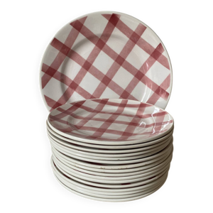 Assiettes moulin des