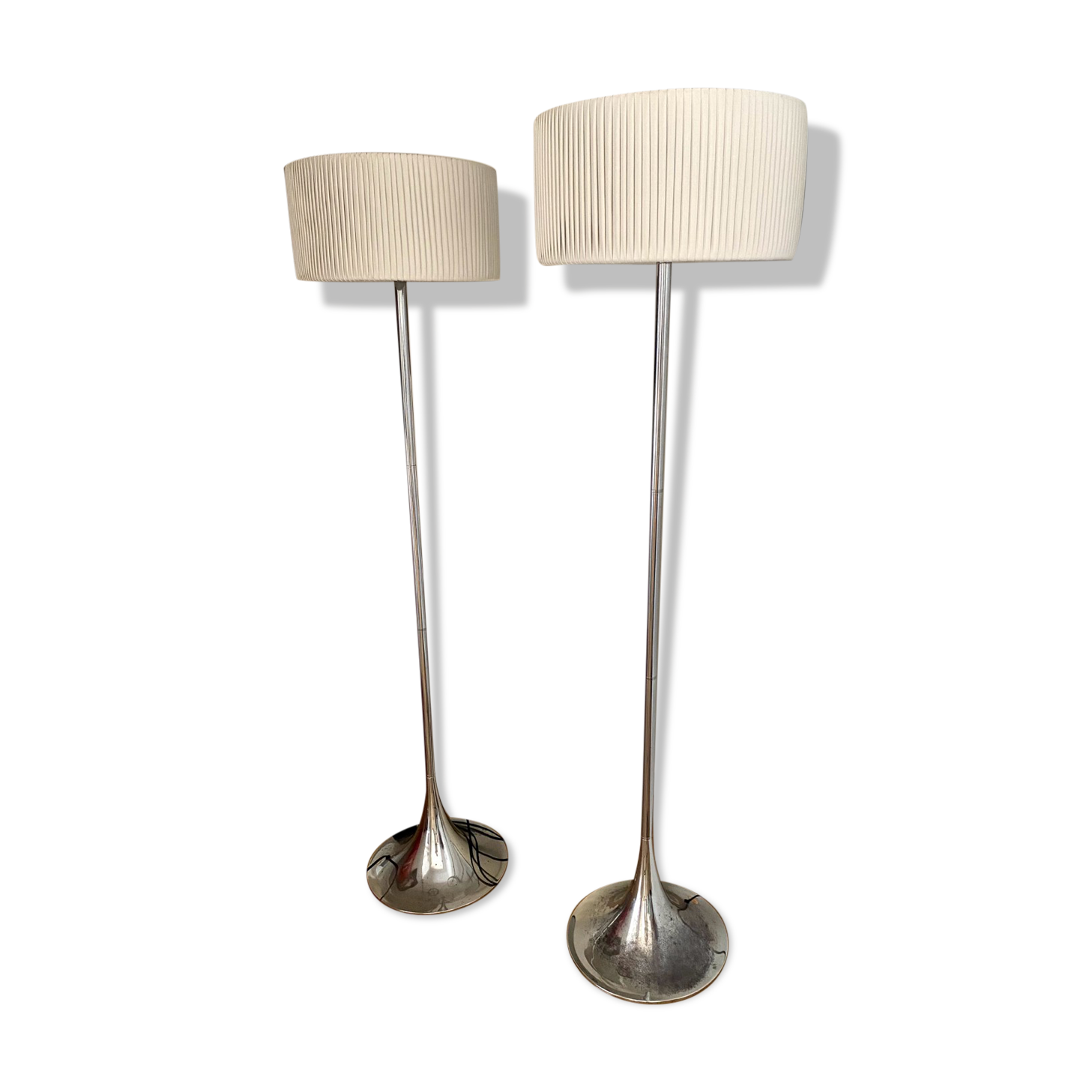 Kare floor lamps design plisse old vintage lighting design lamp