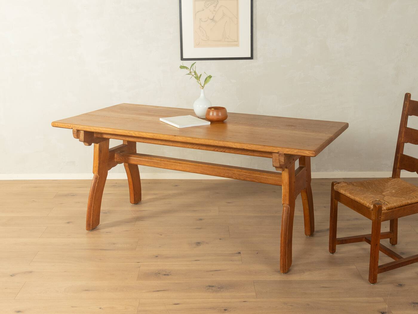 Brutalist Farmhouse Dining Table