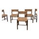Chaises de Salle à Manger Sentou Dordogne Mid-Century