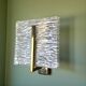 Murano glass modernist wall sconce lamp