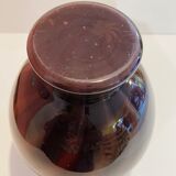 Purple opaline vase of the 20th century