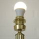 Vintage Brass Table Lamp Base / Hollywood Regency Lamp / Neoclassical Light