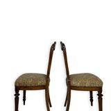 Ensemble de quatre chaises de style Umbertine