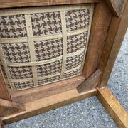 Tabouret style Louis XVI tapisserie vintage