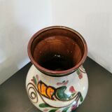 Colorful ceramic vase Vintage Scheurich 70
