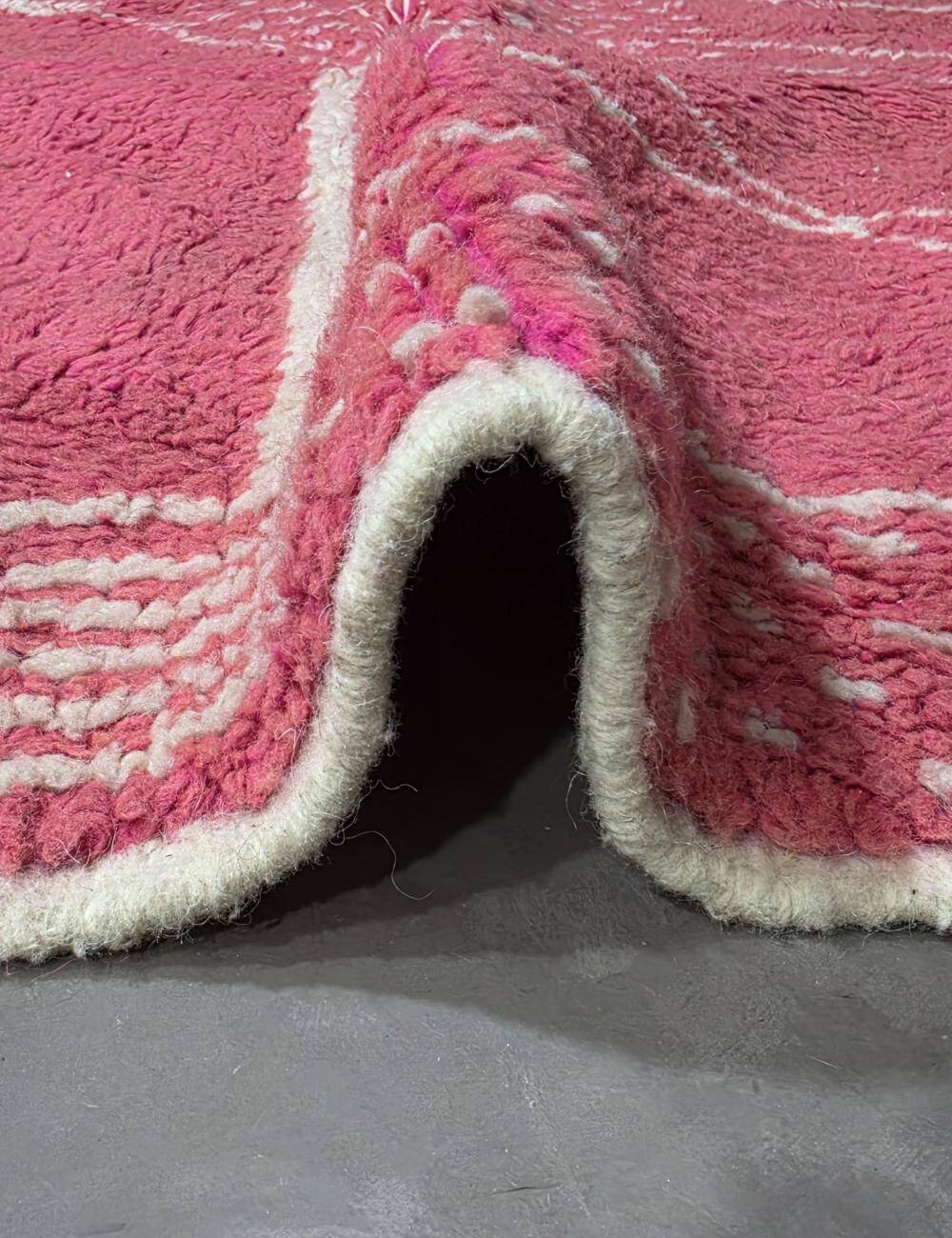 Tapis Rose Berbère - 7.6 x 4.92 ft / 232 x 150 cm