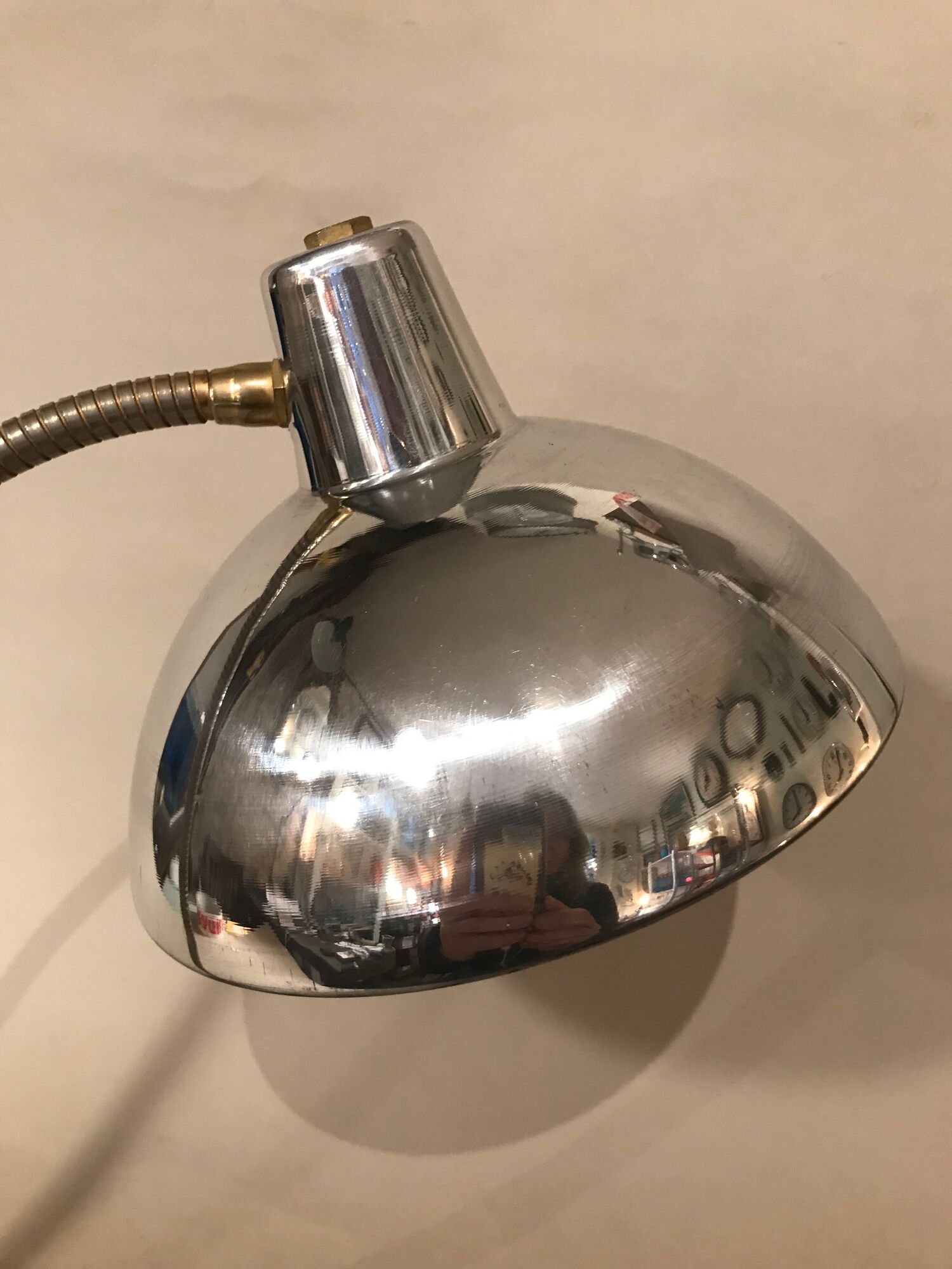 1960 industrial office lamp