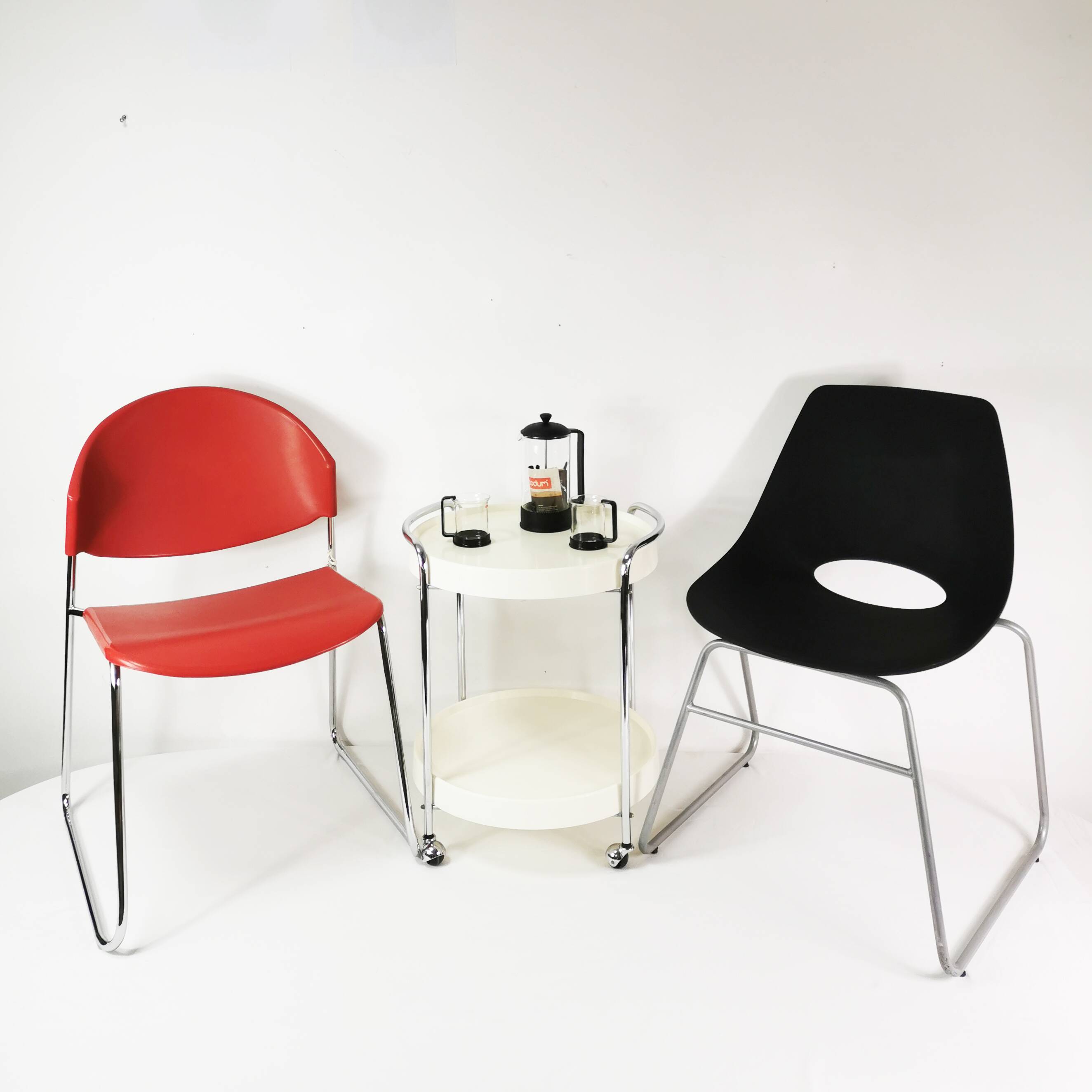 Space age mobile bar, Germany, 1960s