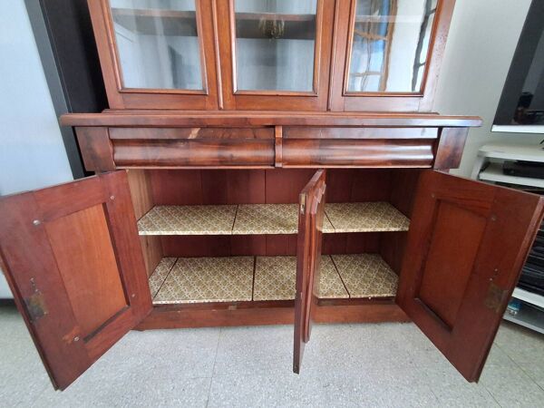 Vitrine anglaise en acajou