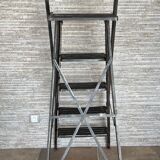 Manufrance 1930 industrial metal stepladder