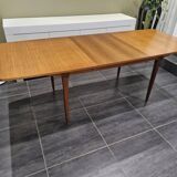 Scandinavian extendable teak table, 1970s