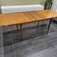 Scandinavian extendable teak table, 1970s