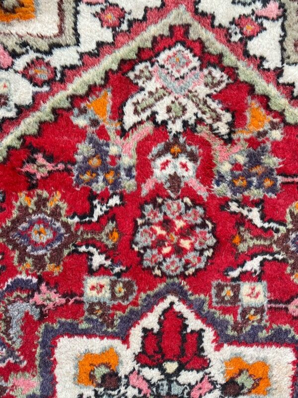Old Persian carpet of Hamadan 75x119 cm