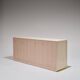 Lacquered Wood and Brass Sideboard, 1970s