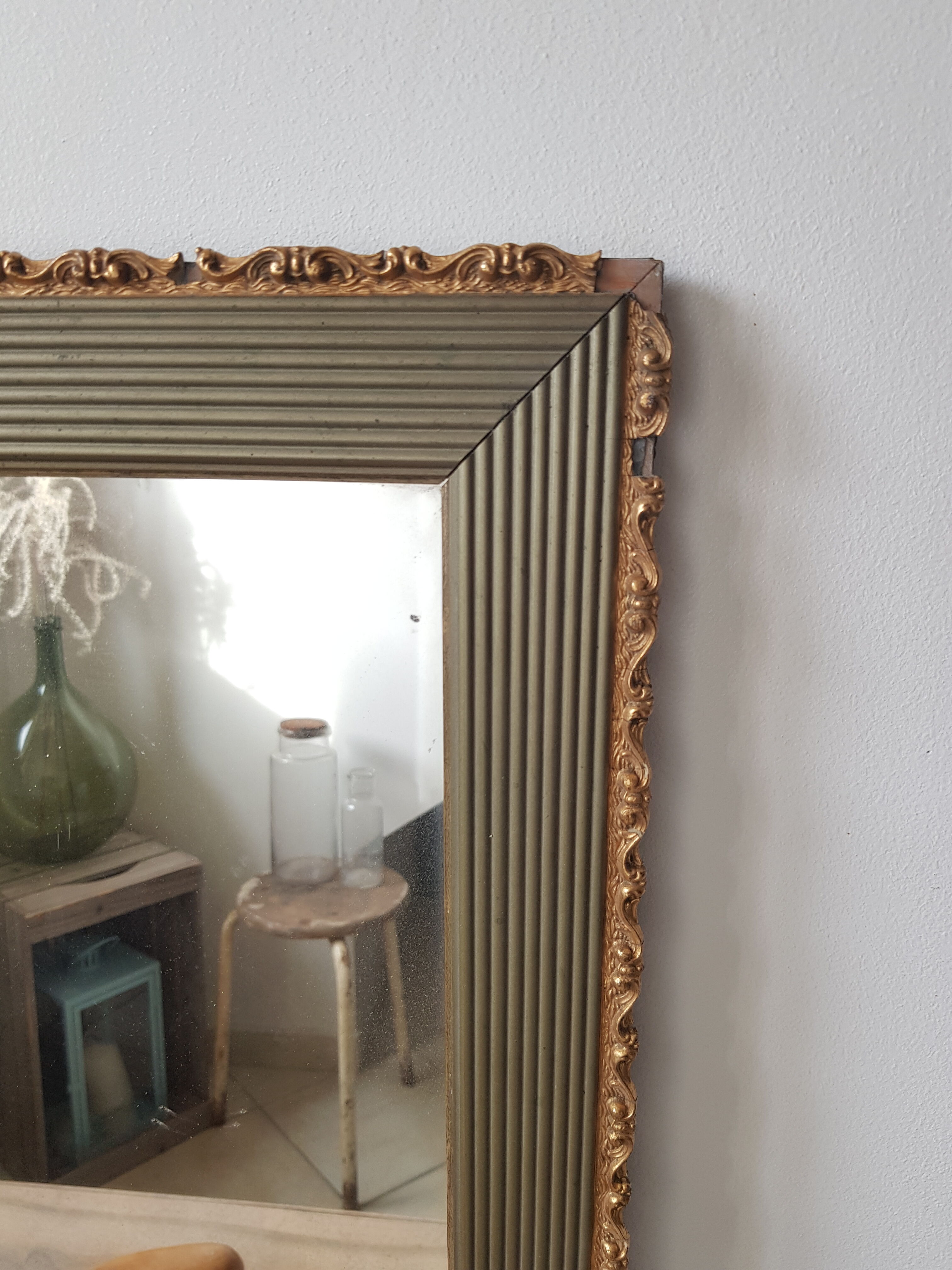 Mirror wood frame 53x71cm