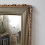 Miroir cadre bois 53x71cm