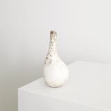 Swedish Mid Century White Vase by Hans Hedberg, 1950s