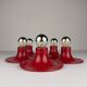Mid-century modern Italian wall light by Targetti Sankey, 1970s.