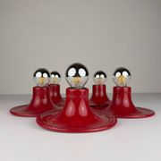 Mid-century modern Italian wall light by Targetti Sankey, 1970s.
