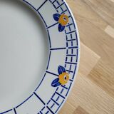 Large Ribeauville presentation plate from Sarreguemines