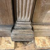 Large oak shop counter