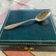 Set of 12 small silver-plated spoons