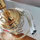 Lampe en verre vintage 1970
