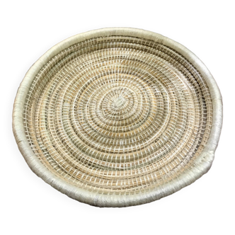 Corbeille ethnique fibre et laine