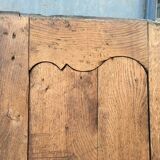 Pair of solid oak cabinet doors