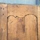 Pair of solid oak cabinet doors
