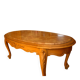 Table basse ovale