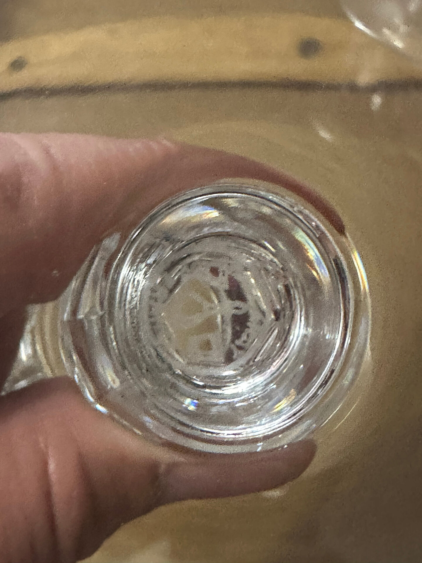 12 Baccarat champagne flutes model Carcassonne - stamped