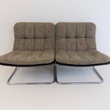 DUX International lounge chair pair