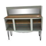 Art Deco console in oak