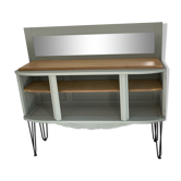 Art Deco console in oak