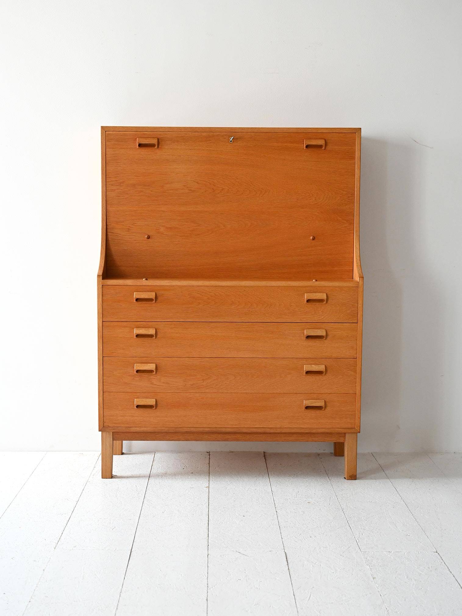 1960s Oak Secrétaire by Børge Mogensen for Søborg Møbler